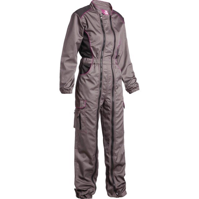 Combinaison de Travail Double ZIP Femme Alice GRIS/ROSE XL référence fournisseur 2949063